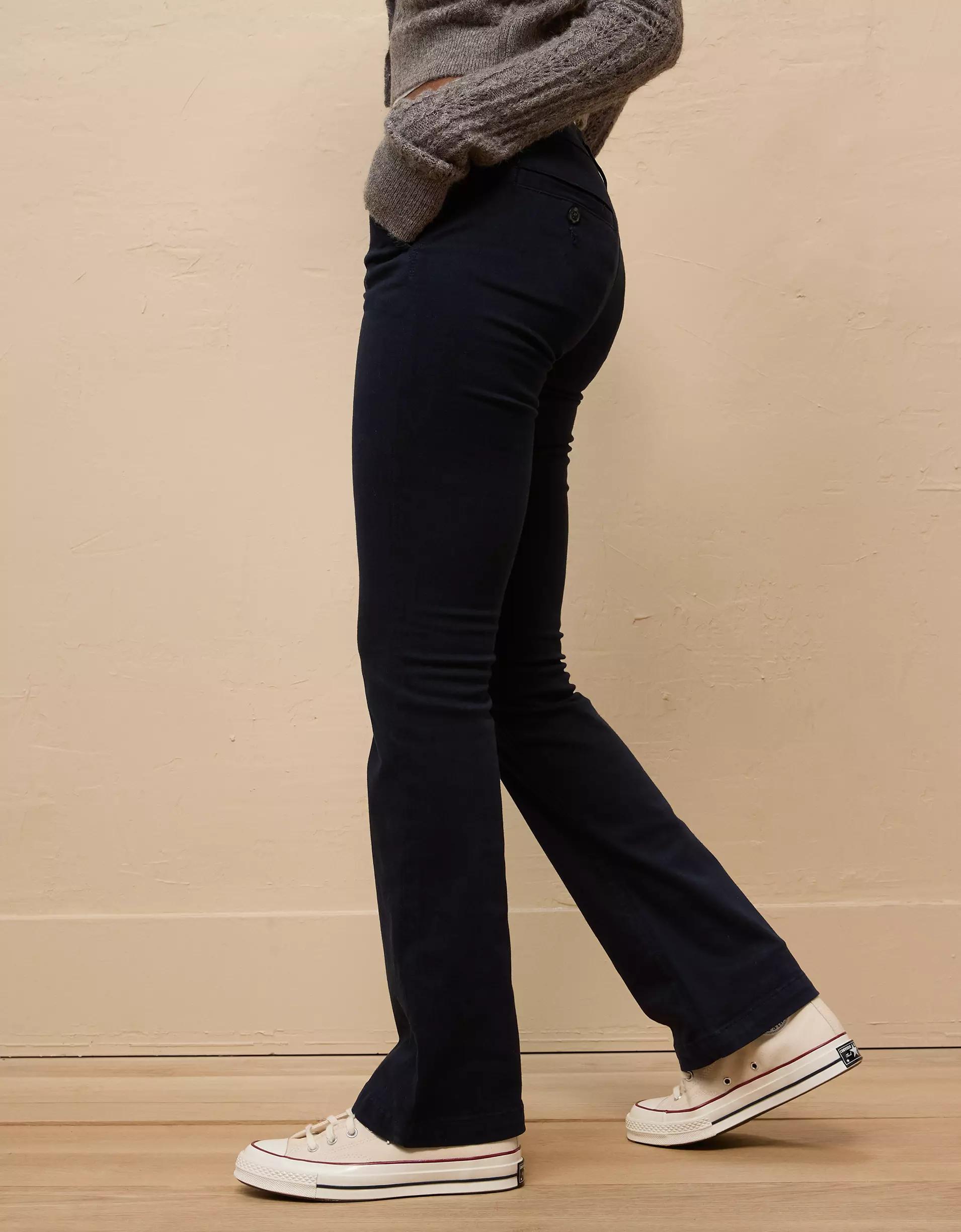 AE Stretch High-Waisted Kick Boot Trouser Product Image