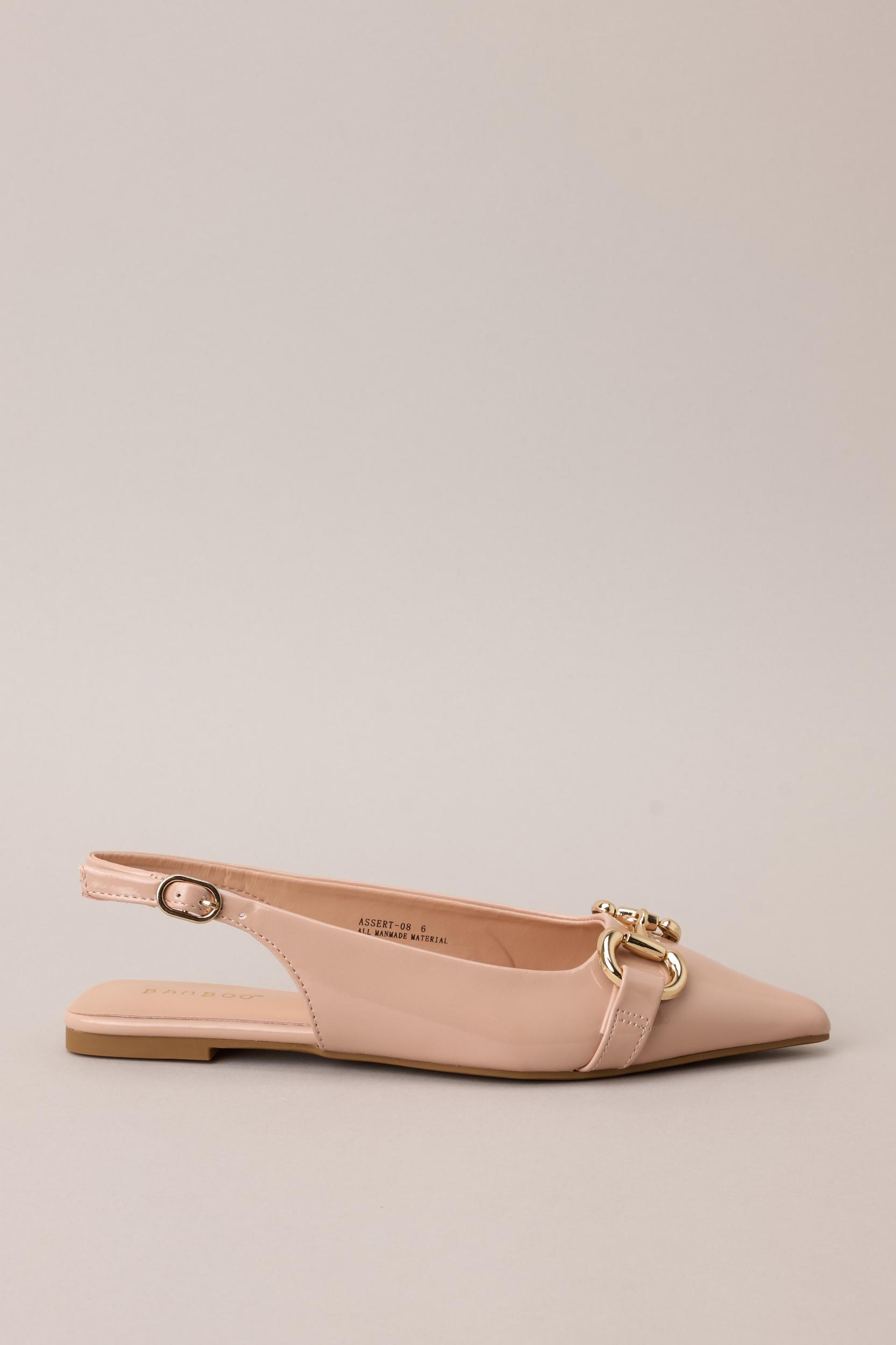 Remember Good Times Beige SlingBack Flats Product Image