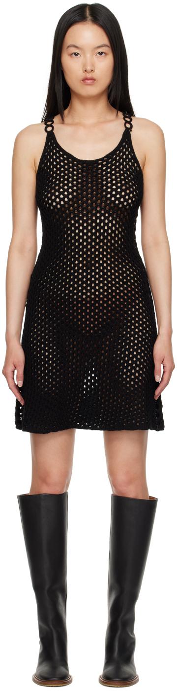 CHLOÉ Black O-ring Maxi Dress Product Image