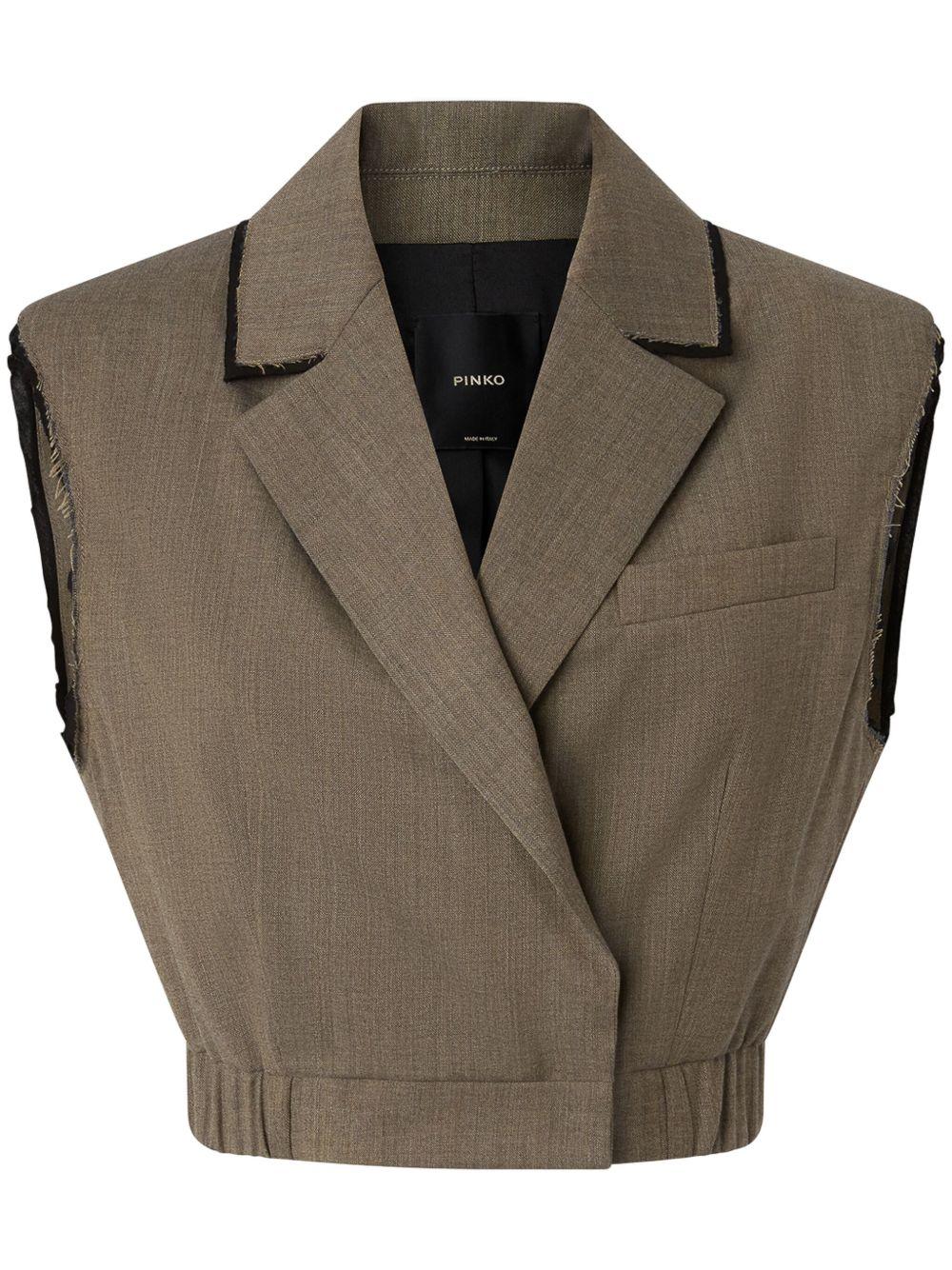cropped waistcoat Product Image