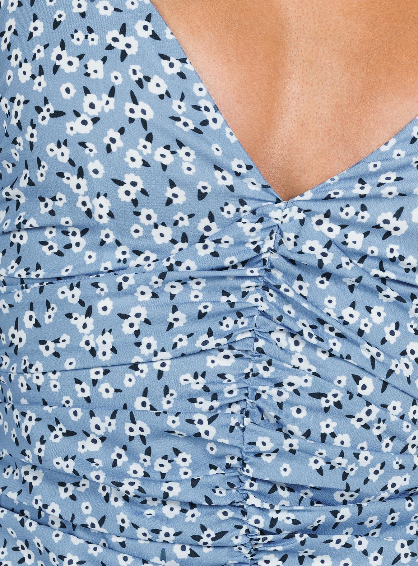 Rothea Mini Dress Blue / Floral Product Image