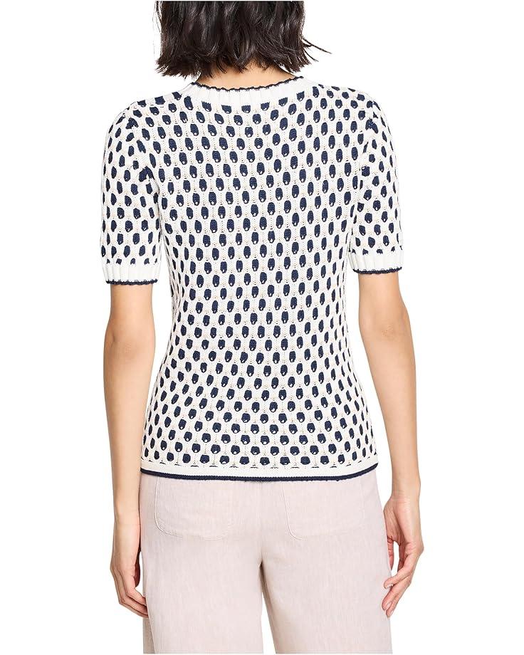 Geo Argyle Doubleknit Sweater Product Image