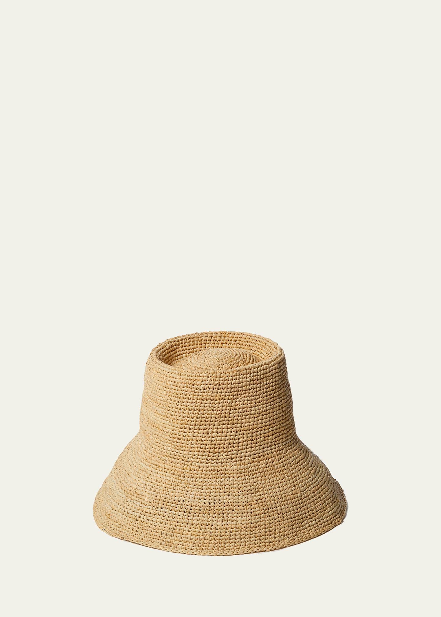 Janessa Leone Felix Straw Bucket Hat Product Image