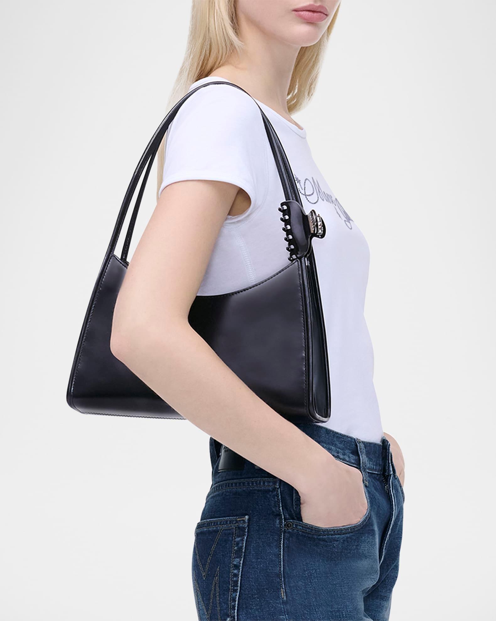 Glam Leather Shoulder Bag Product Image