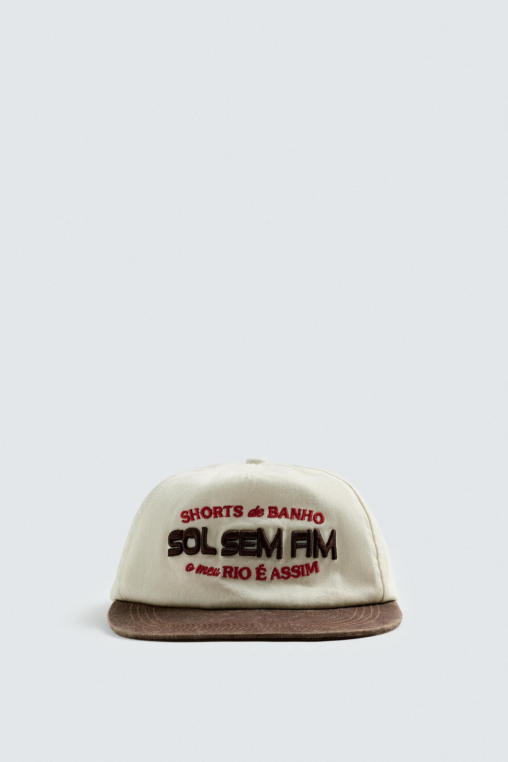 CONTRAST EMBROIDERY CAP Product Image