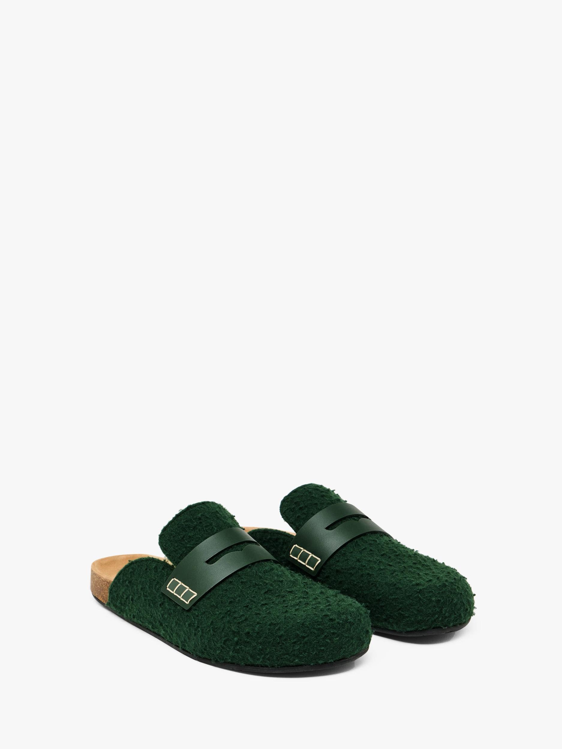 FELT LOAFER MULES Product Image