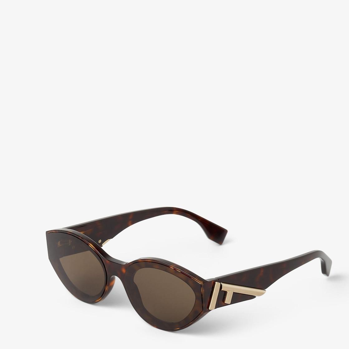 Fendi FirstHavana acetate sunglasses Product Image