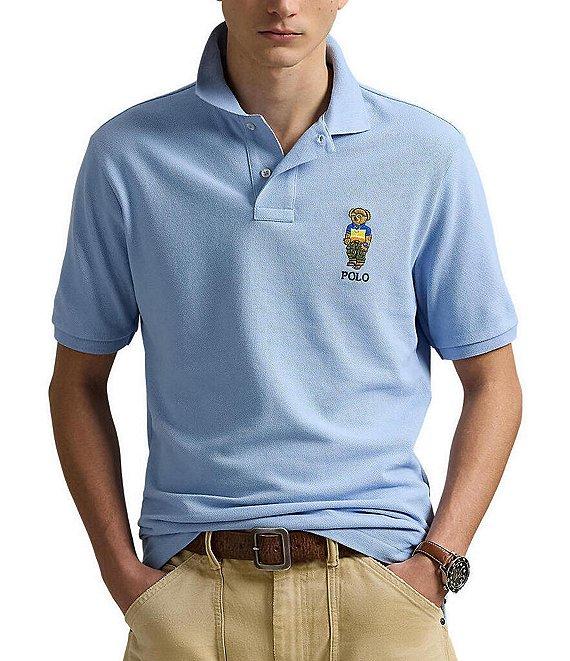 Polo Ralph Lauren Classic Fit Polo Bear Mesh Short Sleeve Polo Shirt Product Image