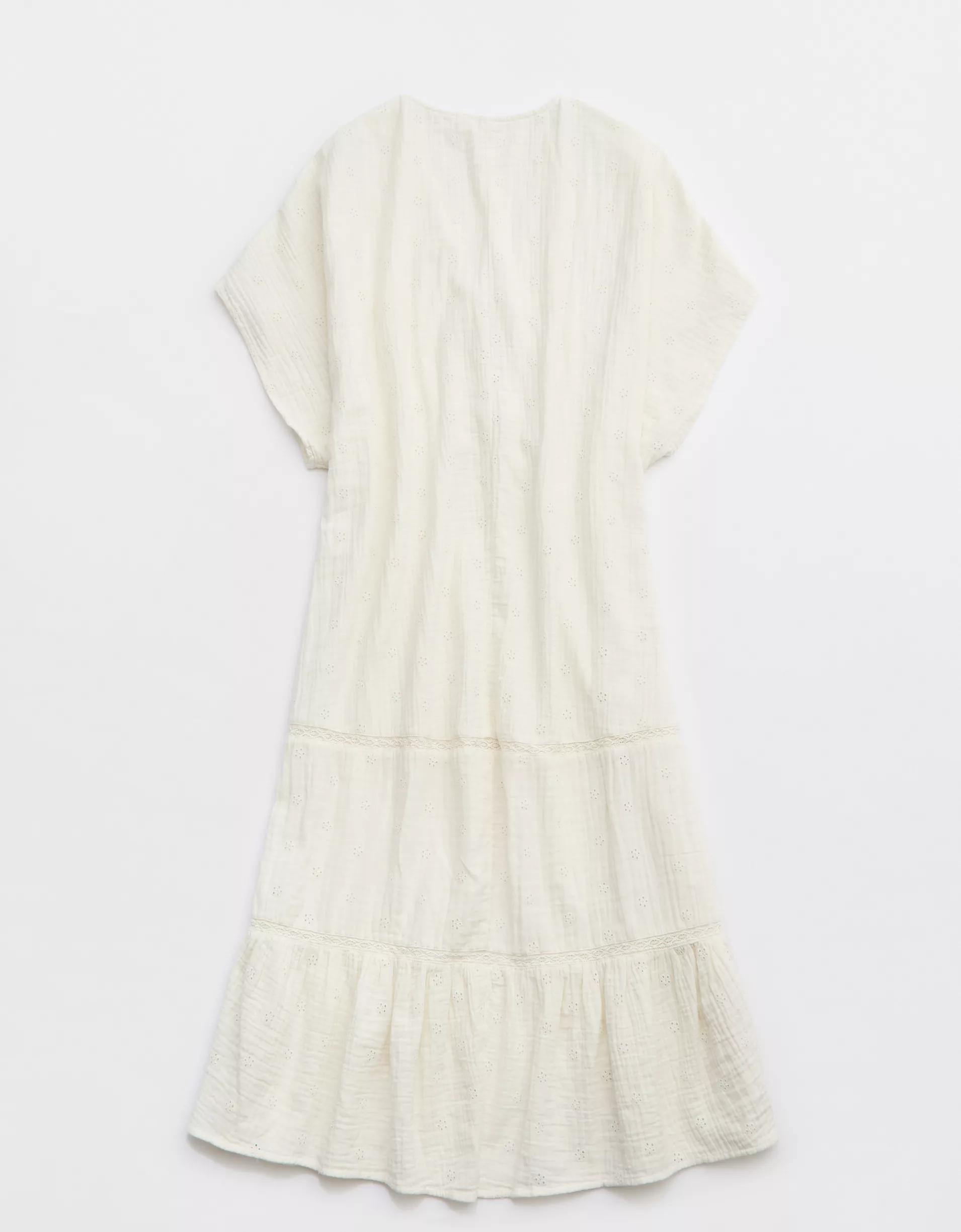Aerie Tiered Ruffle Maxi Cape Product Image