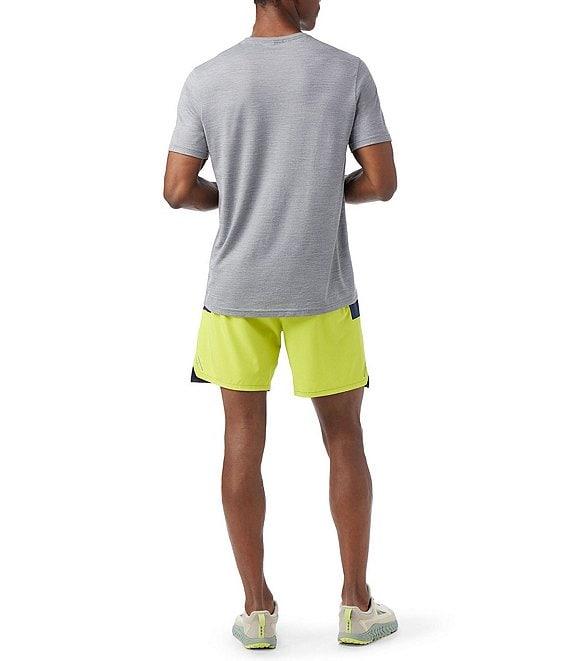 SmartWool Active Lined Color Block 7#double; Inseam Shorts Product Image