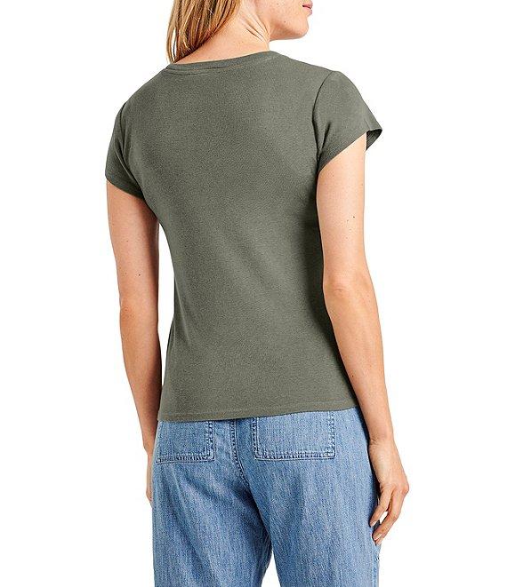 Splendid Faye Crew Neck Short Sleeve Tee Product Image