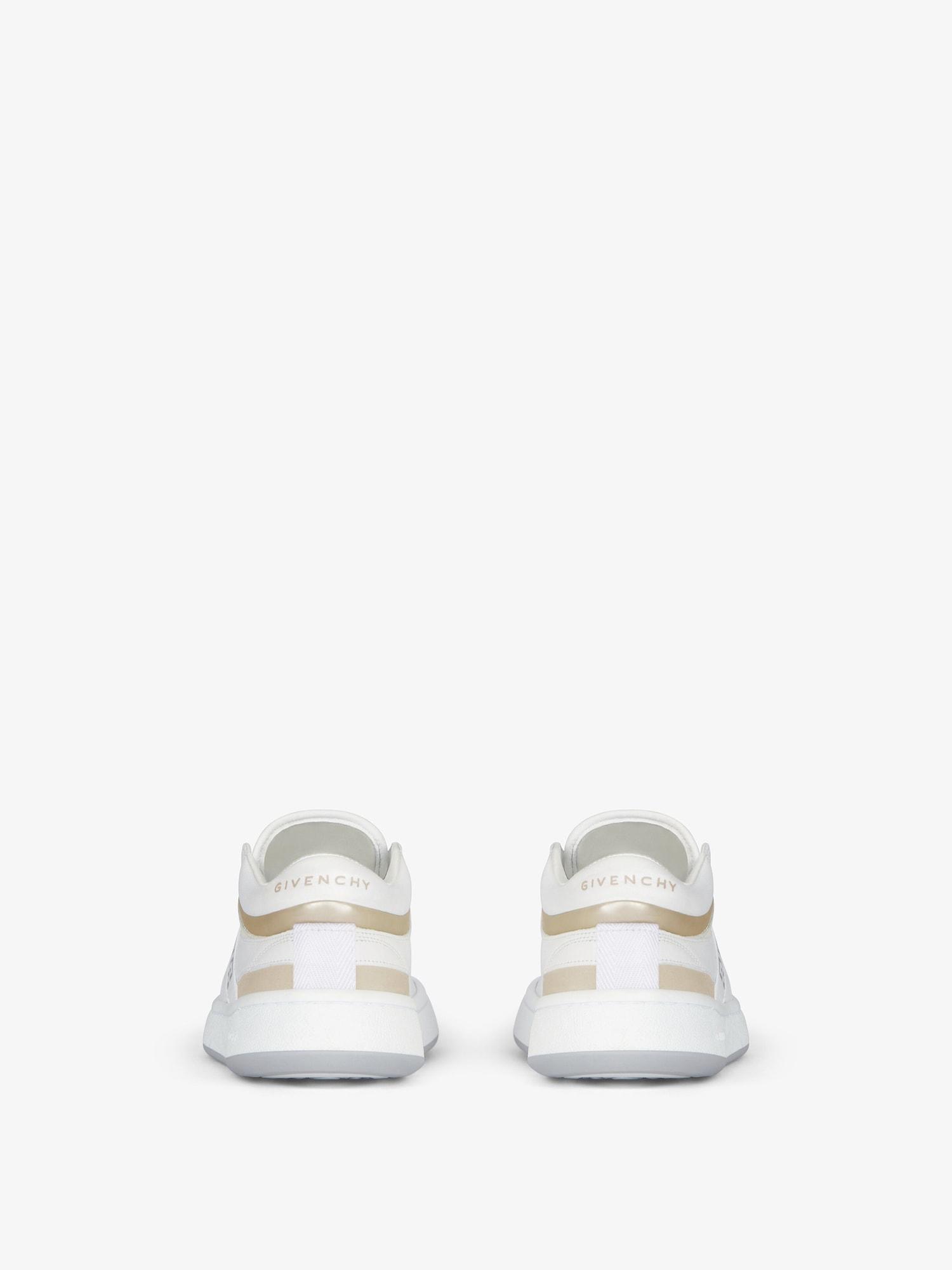 G Move sneakers in mixed leathers Product Image