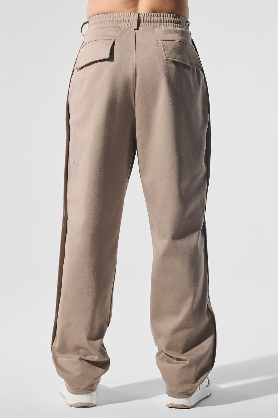 Edition Sueded Straight Leg Pant - Gravel Male Product Image