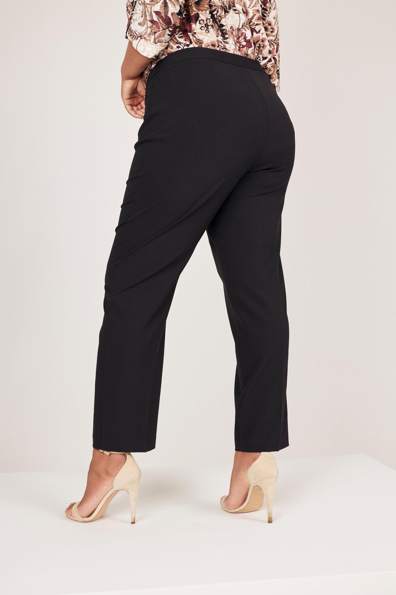 Roz & Ali™ Pull On Tummy Control Pants With L Pockets, Tall Length Plus Product Image