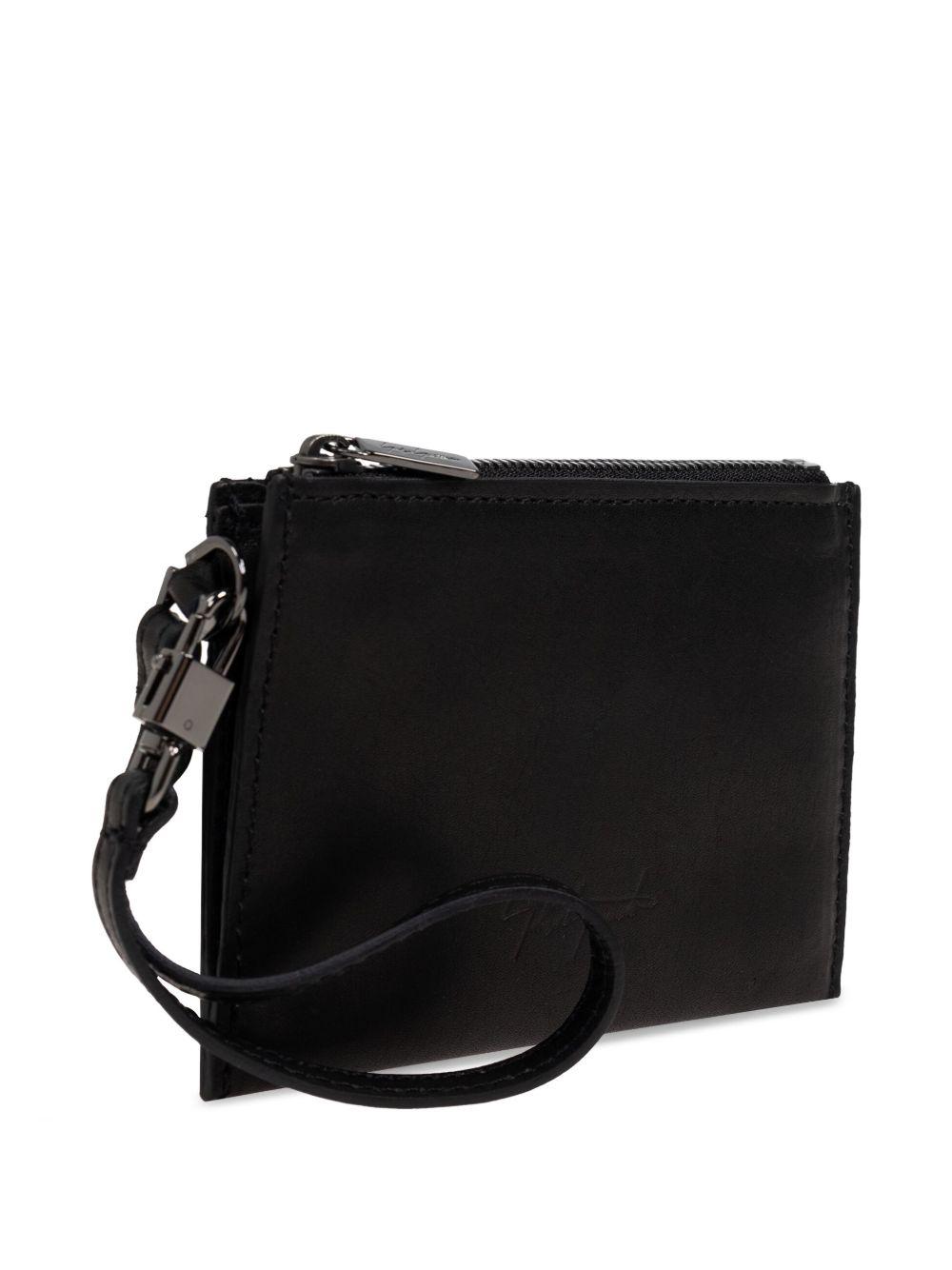 logo-debossed clutch bag Product Image