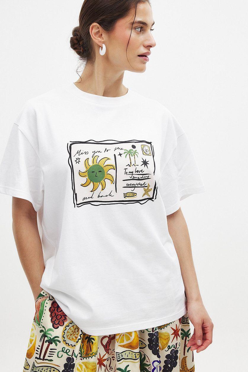 Oversized Printed T-shirt Product Image