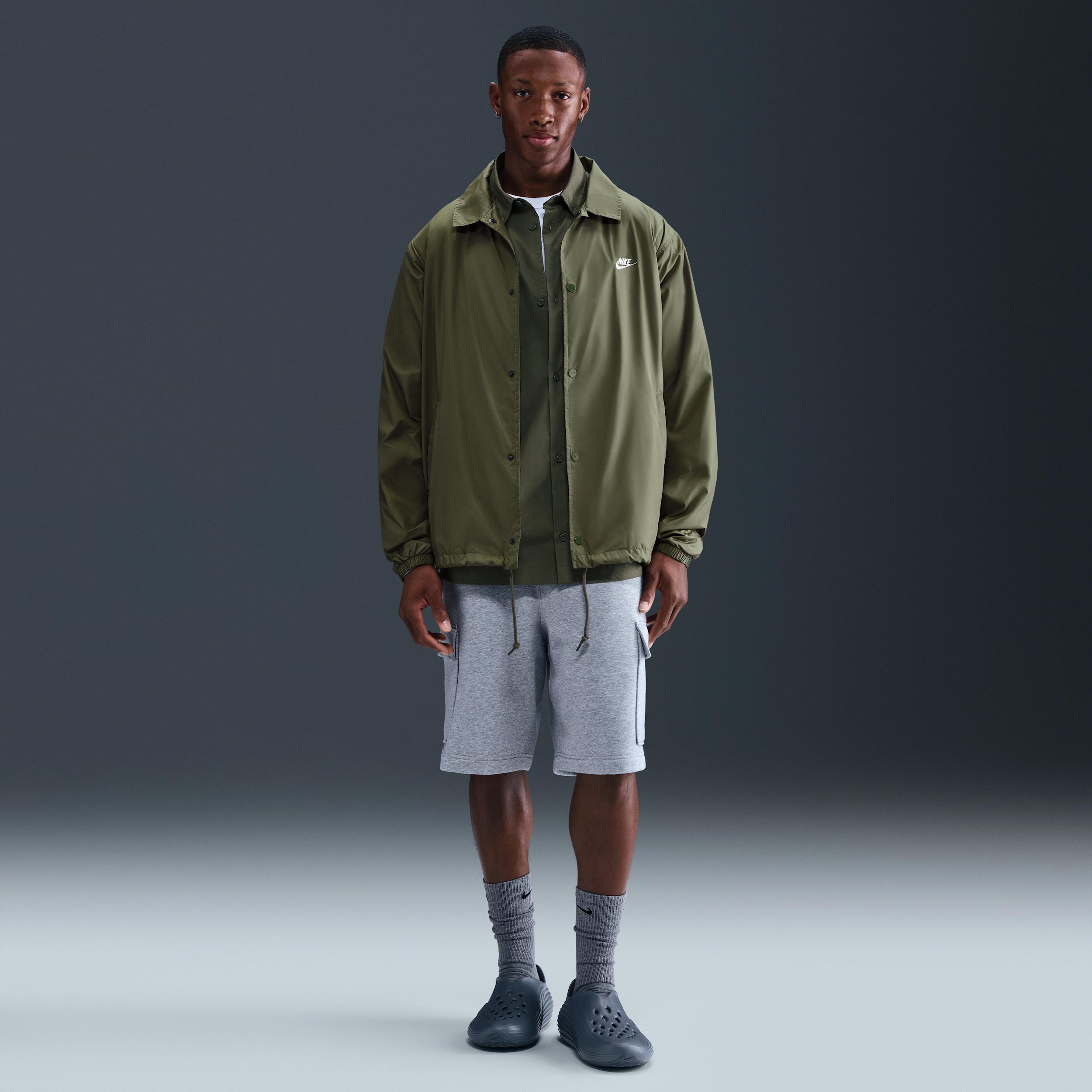 Nike Mens Club Coaches Jacket | FN3316-222 Product Image