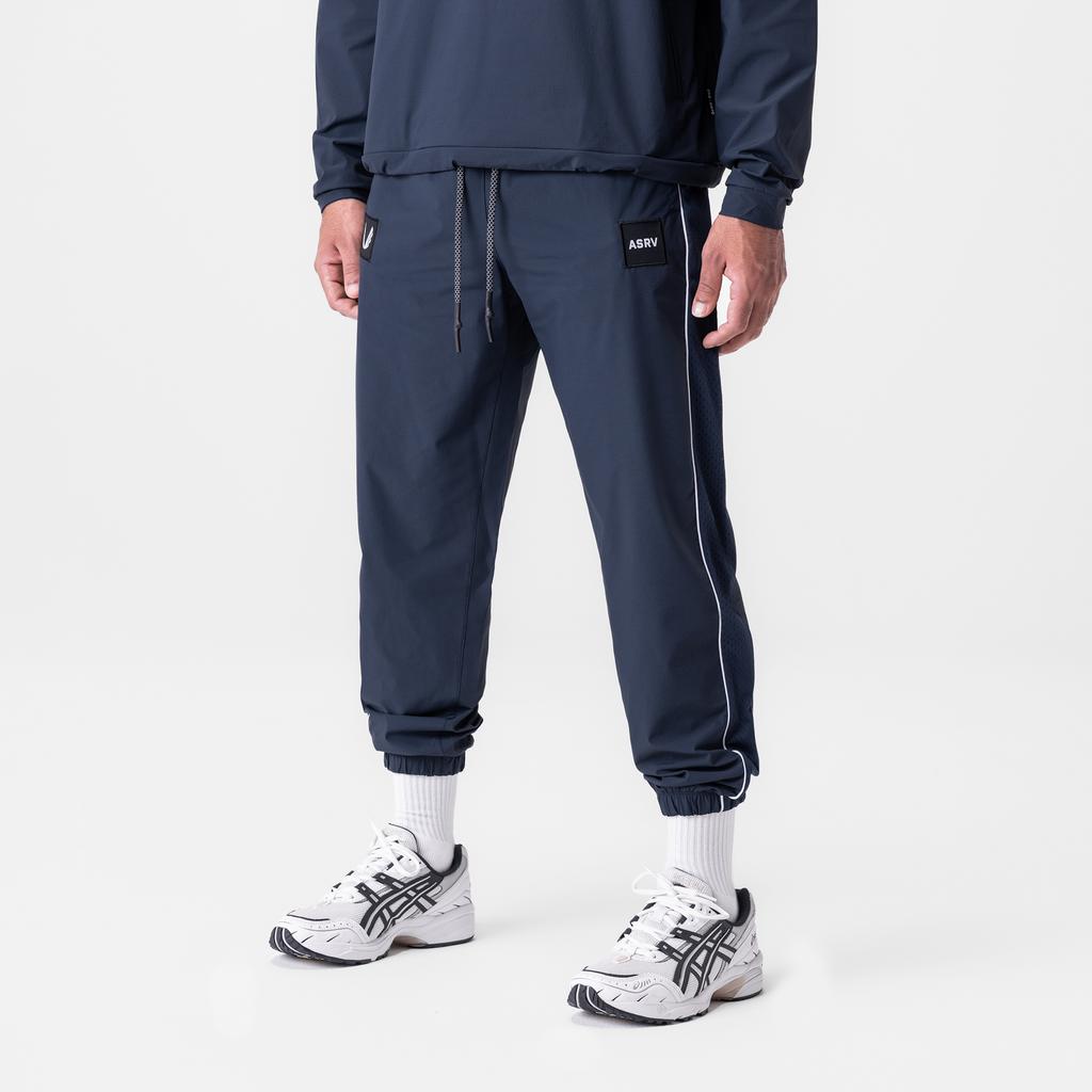 0796. Ripstop Oversized Track Pant - Navy "Patch" Product Image