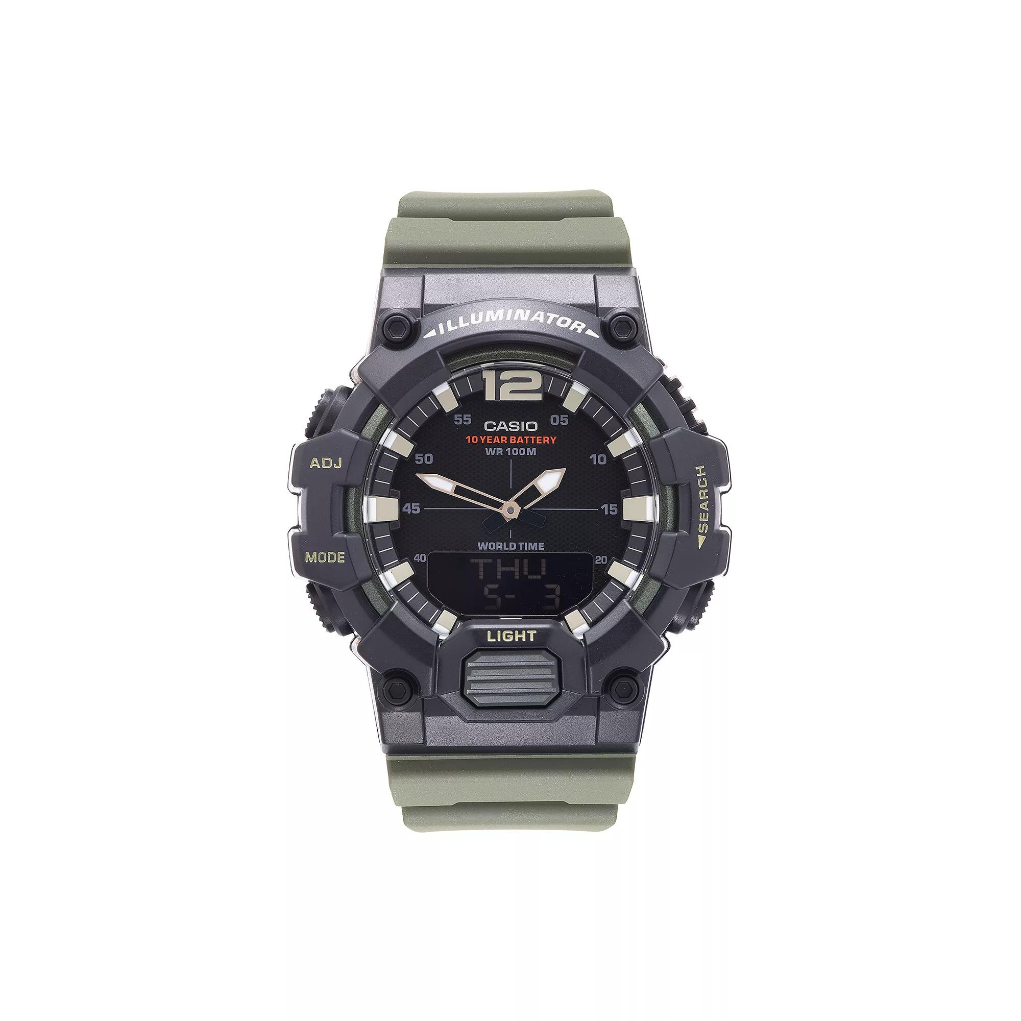 Casio Men's Telememo World Time Analog-Digital Watch,  Product Image