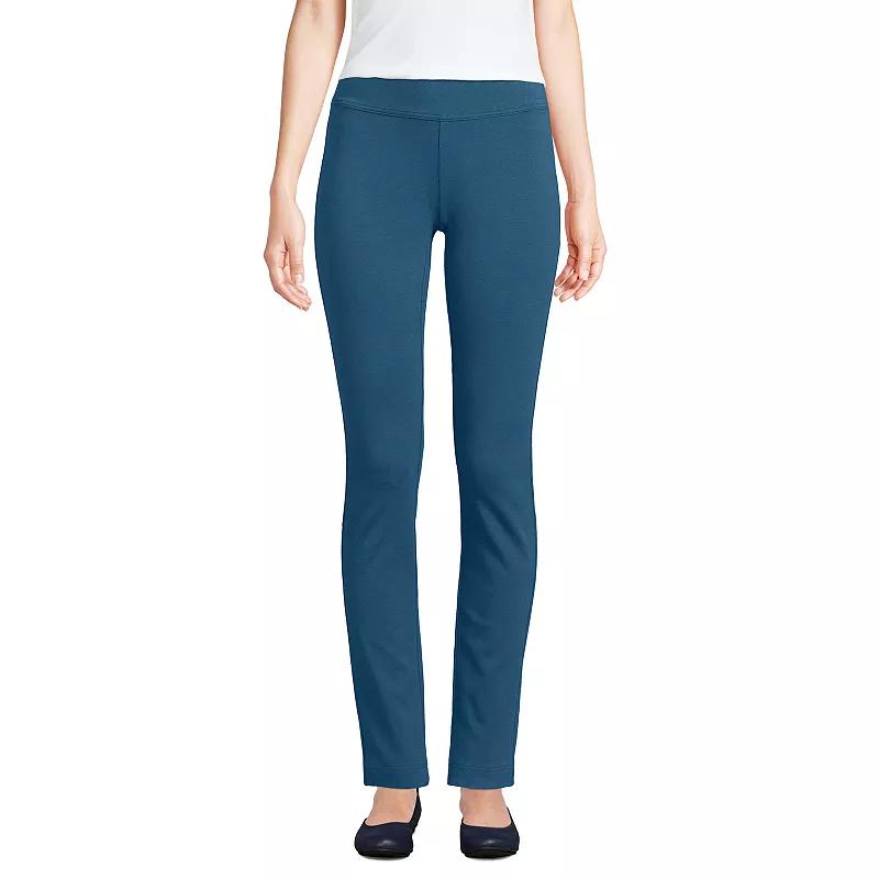 Petite Lands' End Starfish Slim Cut Pull-On Pants, Women's,  Product Image