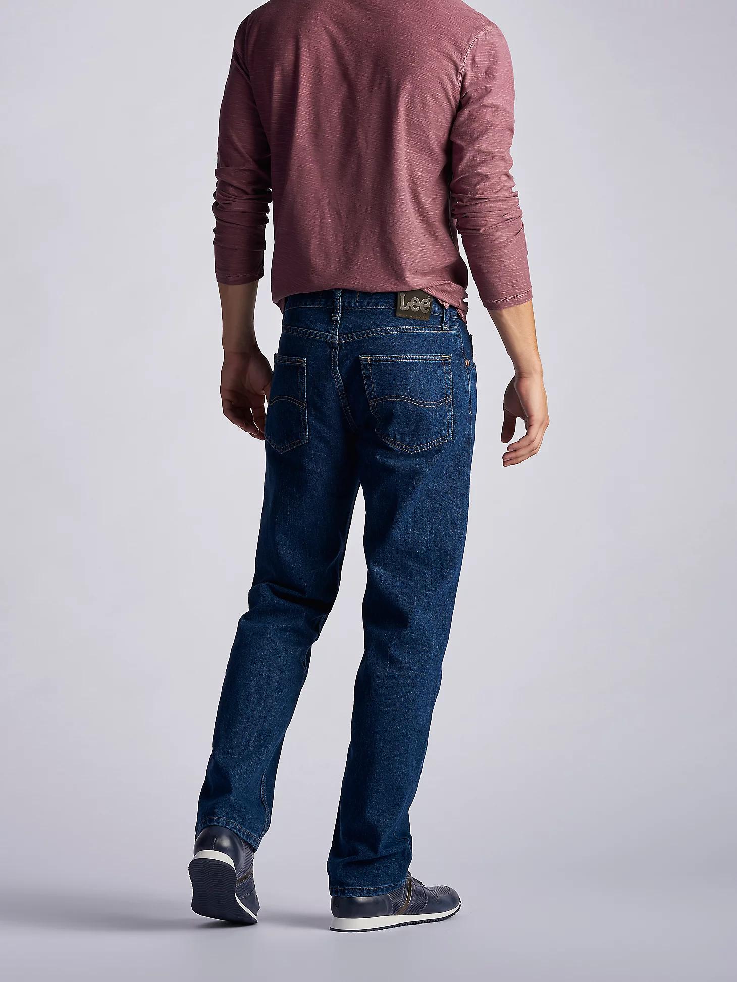 Men's 100% Cotton Regular Fit Straight Leg Heavyweight Jean | Men's Jeans | Lee® Product Image