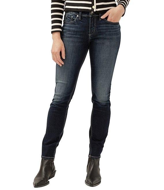 Silver Jeans Co. Suki Mid Rise Luxe Stretch Skinny Jeans Product Image