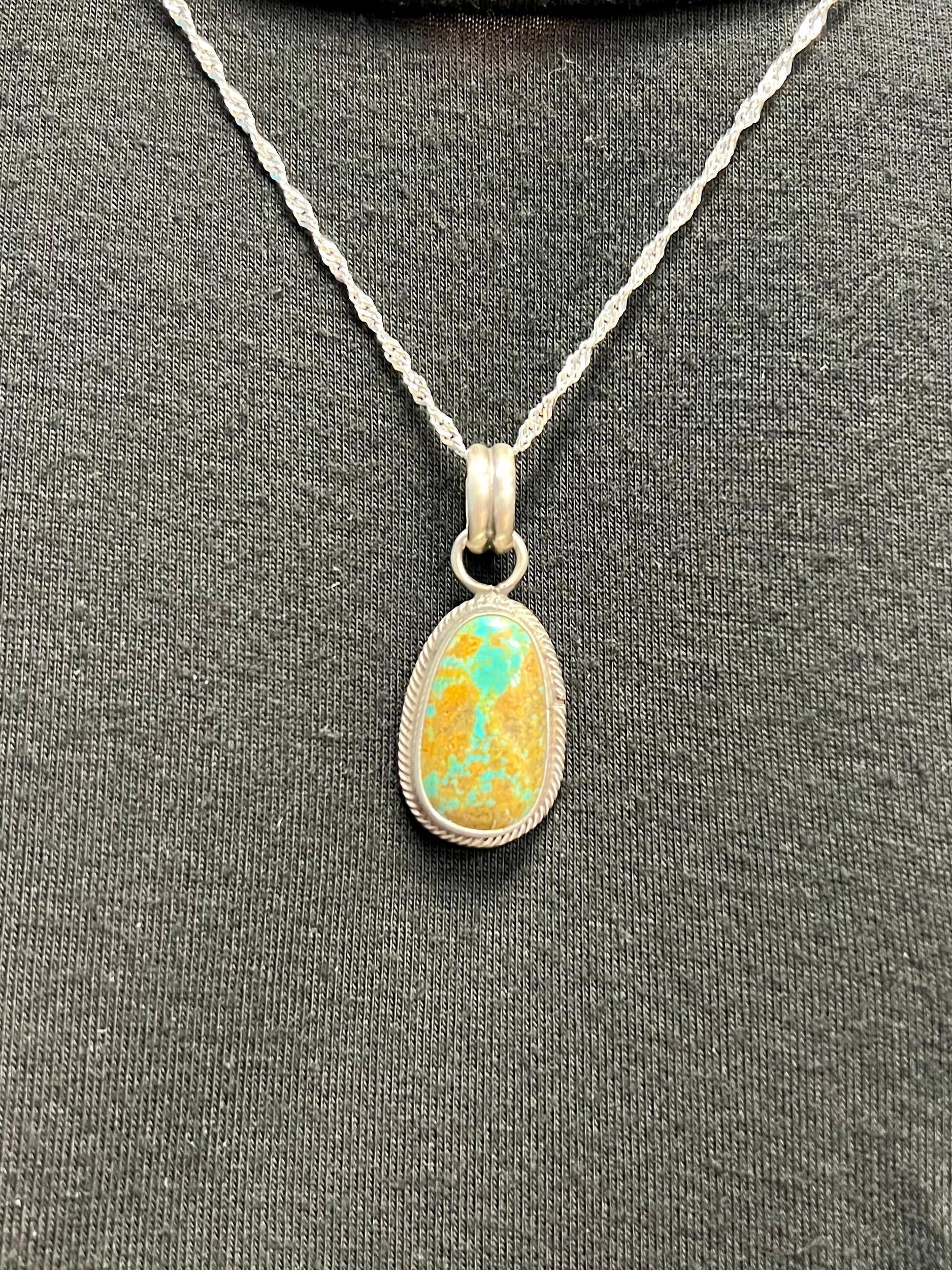 Just A Dallop of Turquoise Pendant Product Image