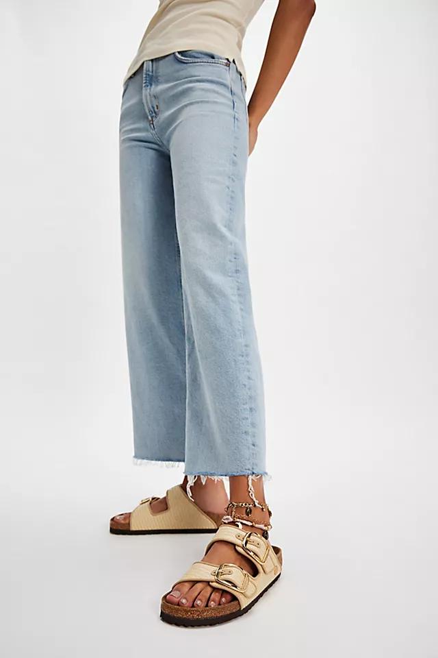 Birkenstock Arizona Raffia Big Buckle Sandals Product Image