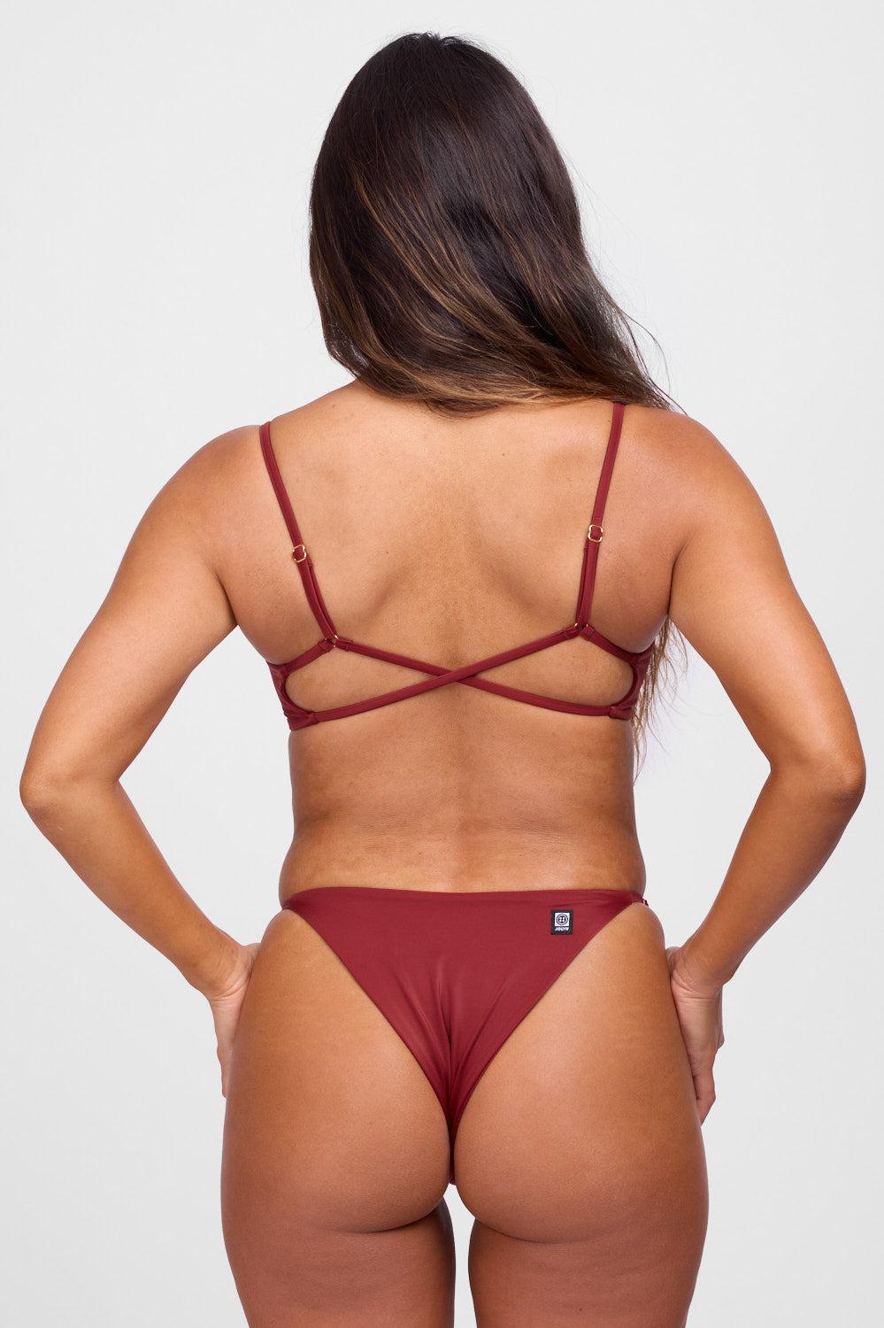 Brooklyn Bikini Bottom - Kelp Female Product Image