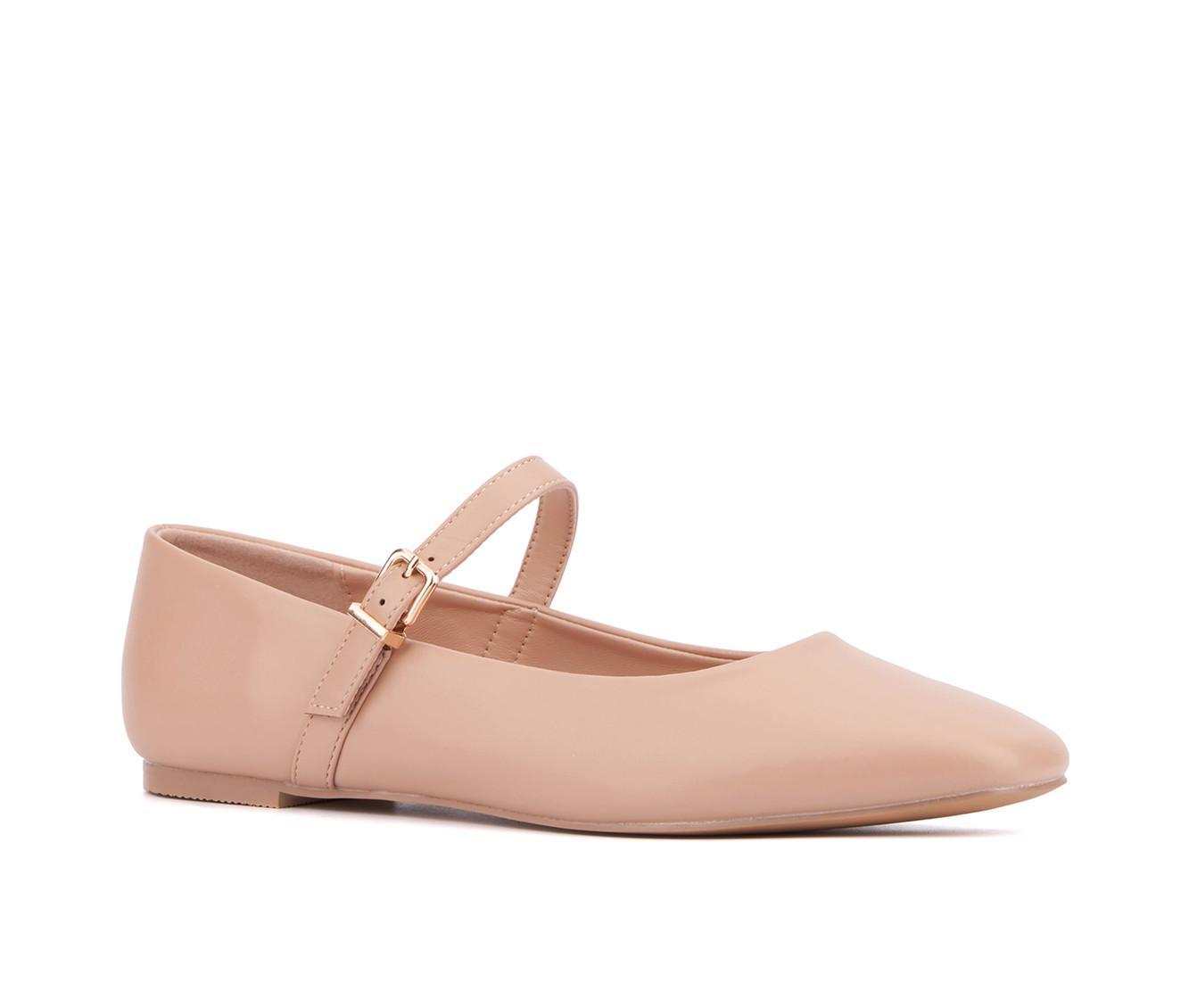Women's New York and Company Page Mary Jane Flats Product Image