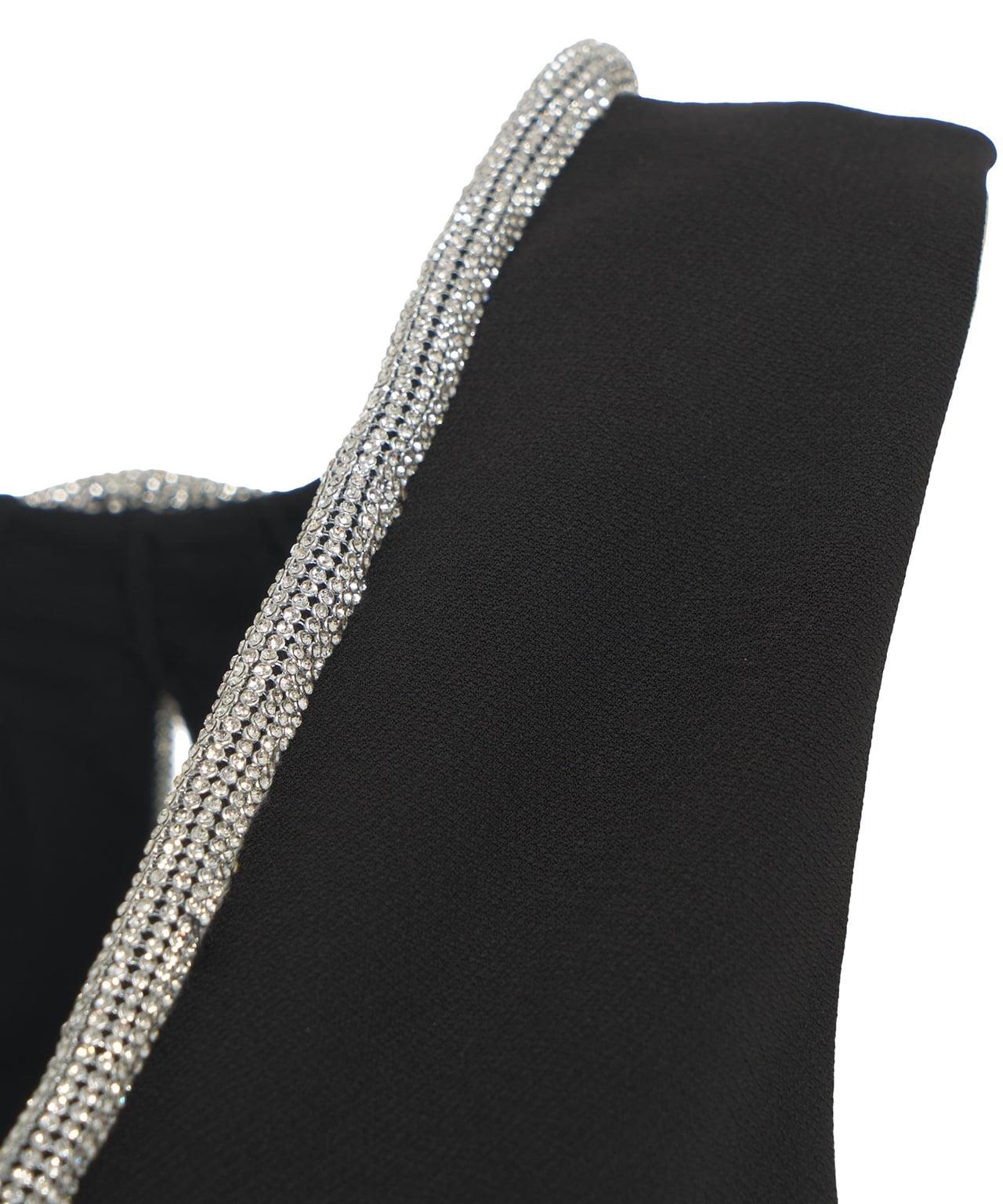 Maxi dress with glitter detail Product Image