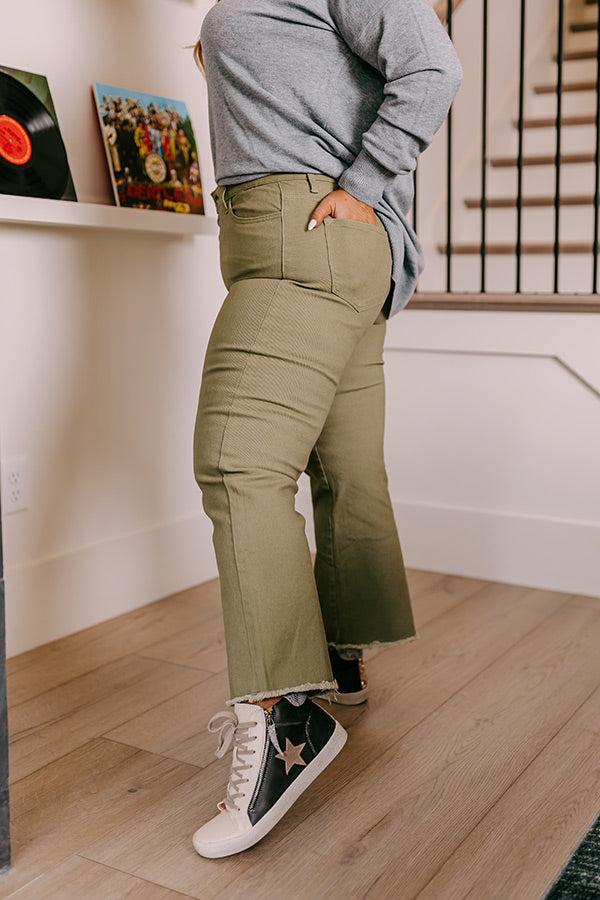The McKenzie High Waist Jean In Sage Product Image