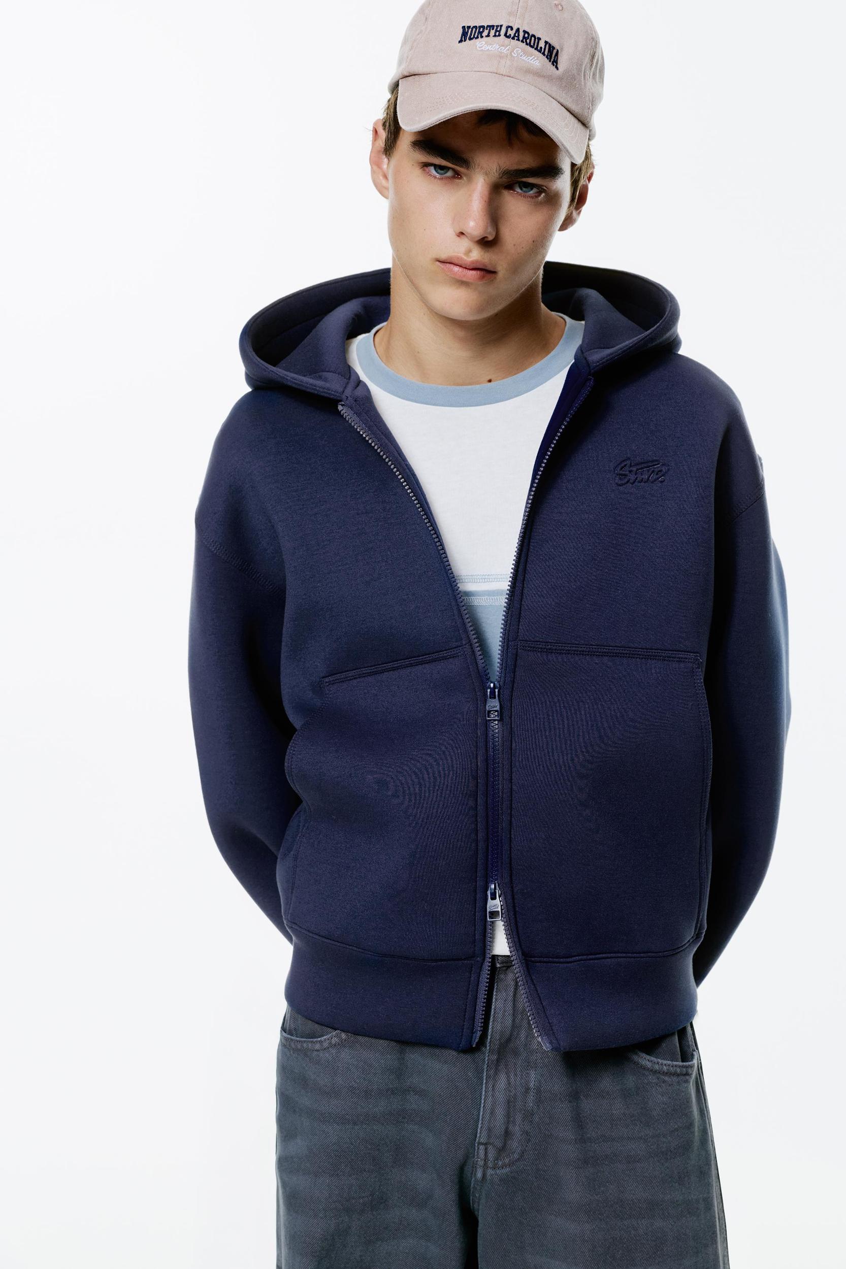 STWD hooded jacket with zip Product Image