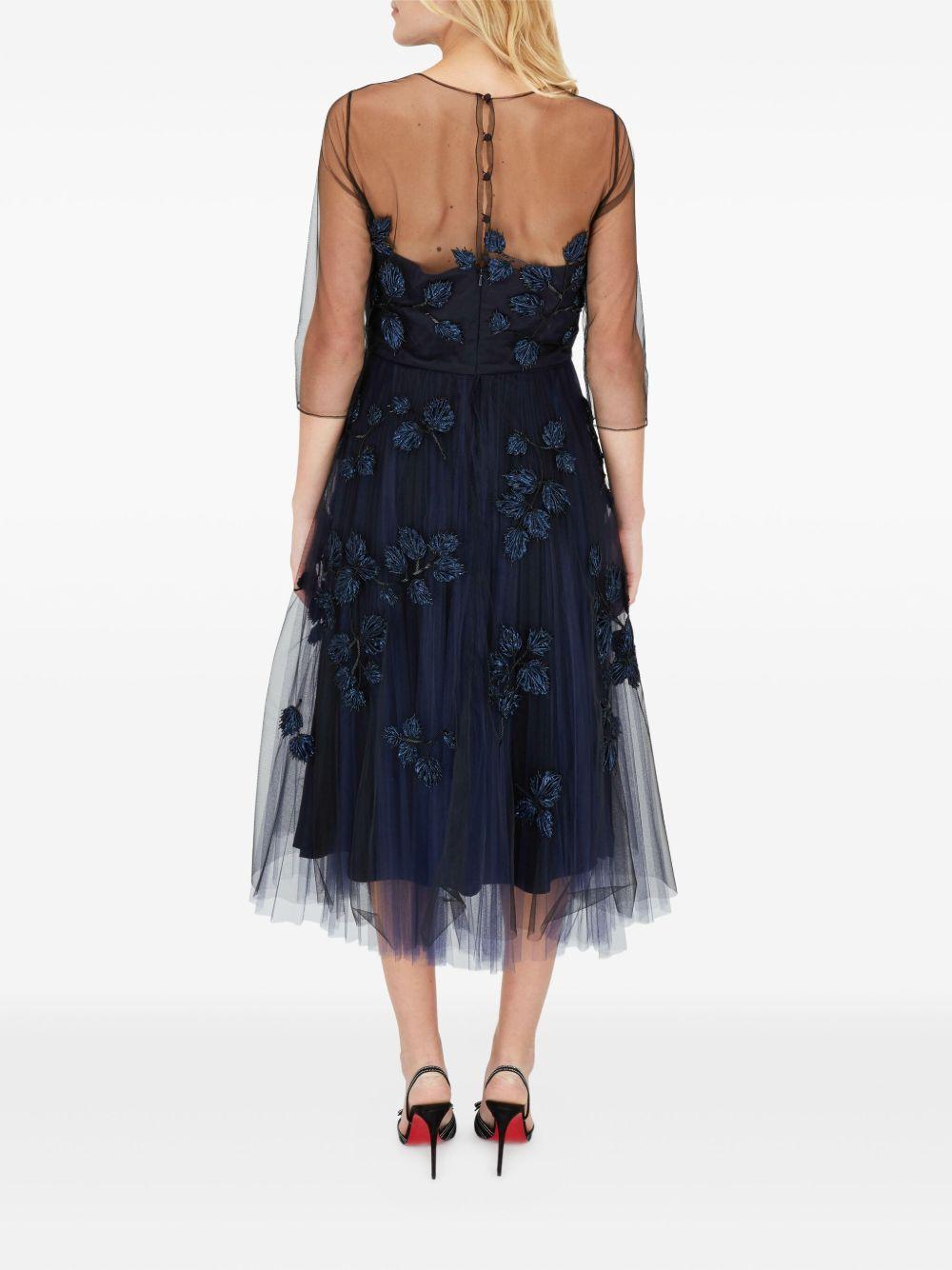 embellished tulle midi dress Product Image