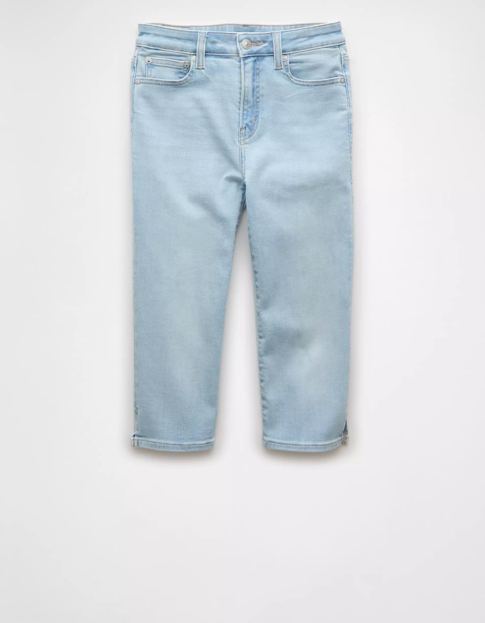 AE Next Level High-Waisted Capri Jean Product Image