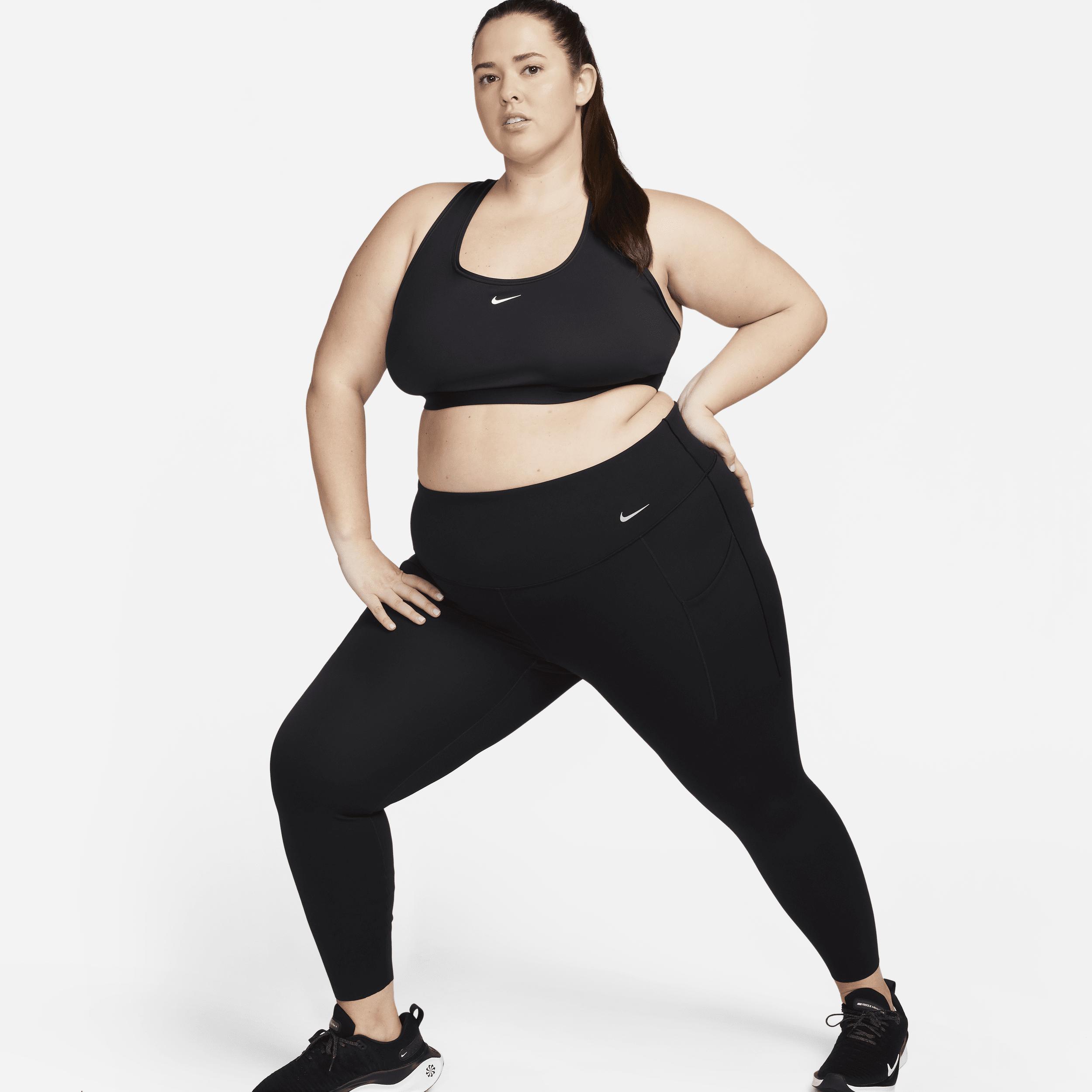 Nike Universa Women's High-Waisted 7/8 Leggings with No Front Seam (Plus Size) Product Image