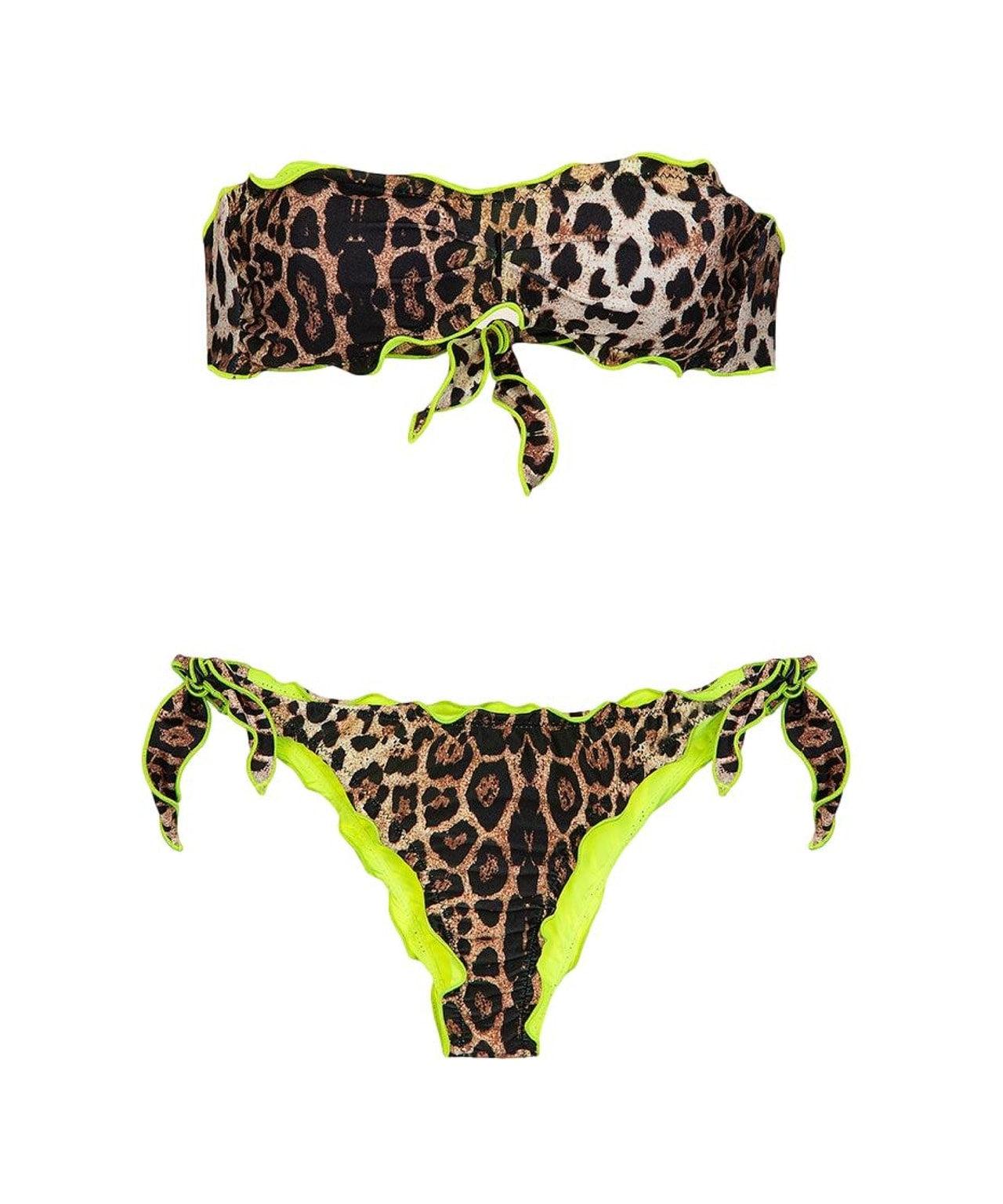 Bikini with animal print Product Image
