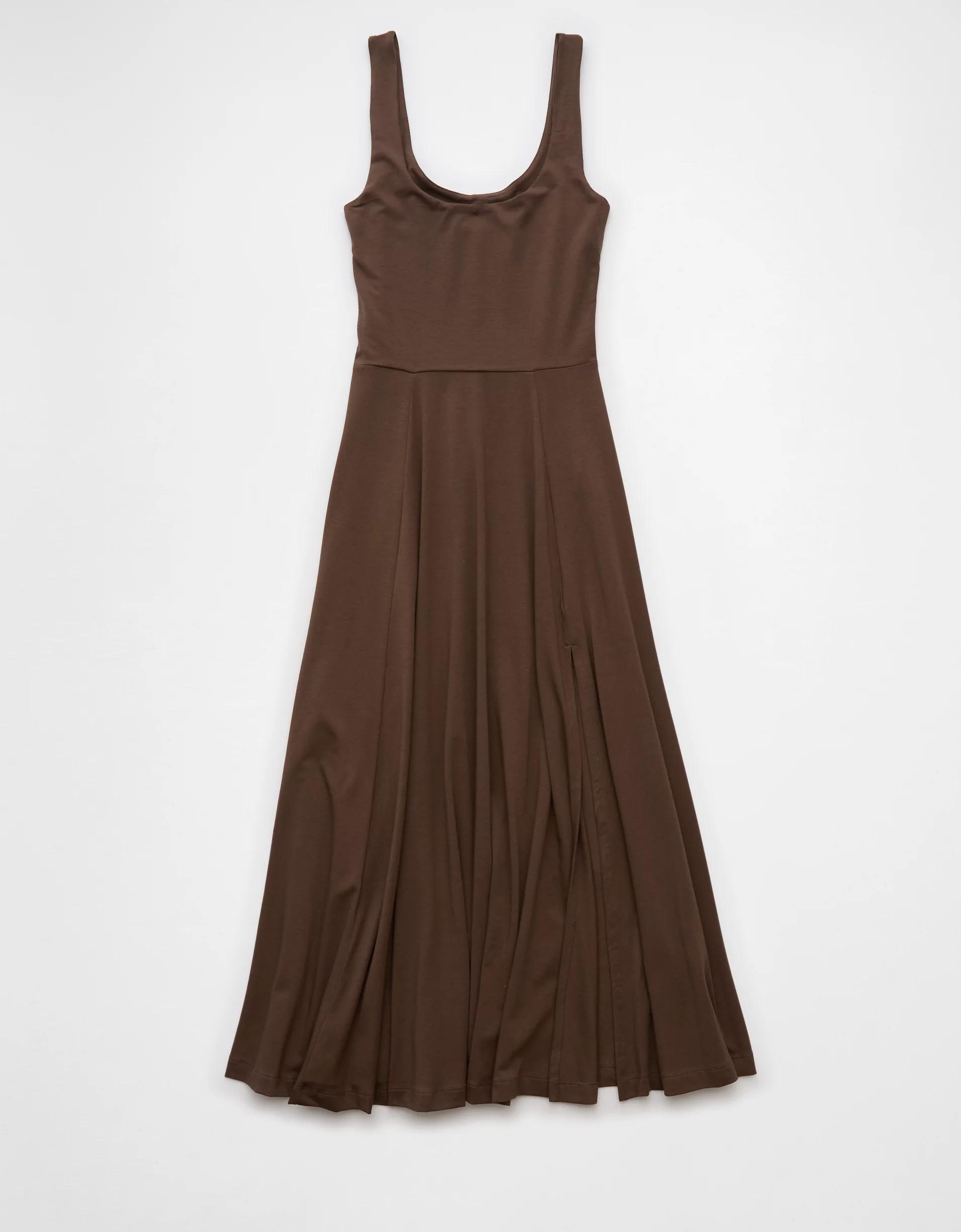 AE Scoop Neck Midi Dress Product Image
