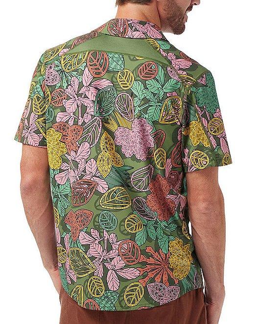 SmartWool Everyday Short Sleeve Tropical Print Woven Shirt Product Image