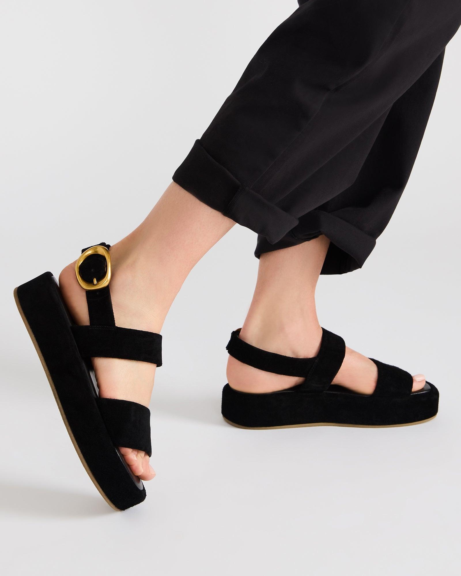 BARONI BLACK SUEDE Female Product Image