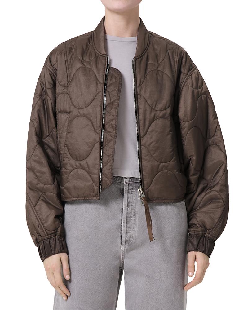 Agolde x Shoreditch Ski Club Iona Quilted Jacket Product Image