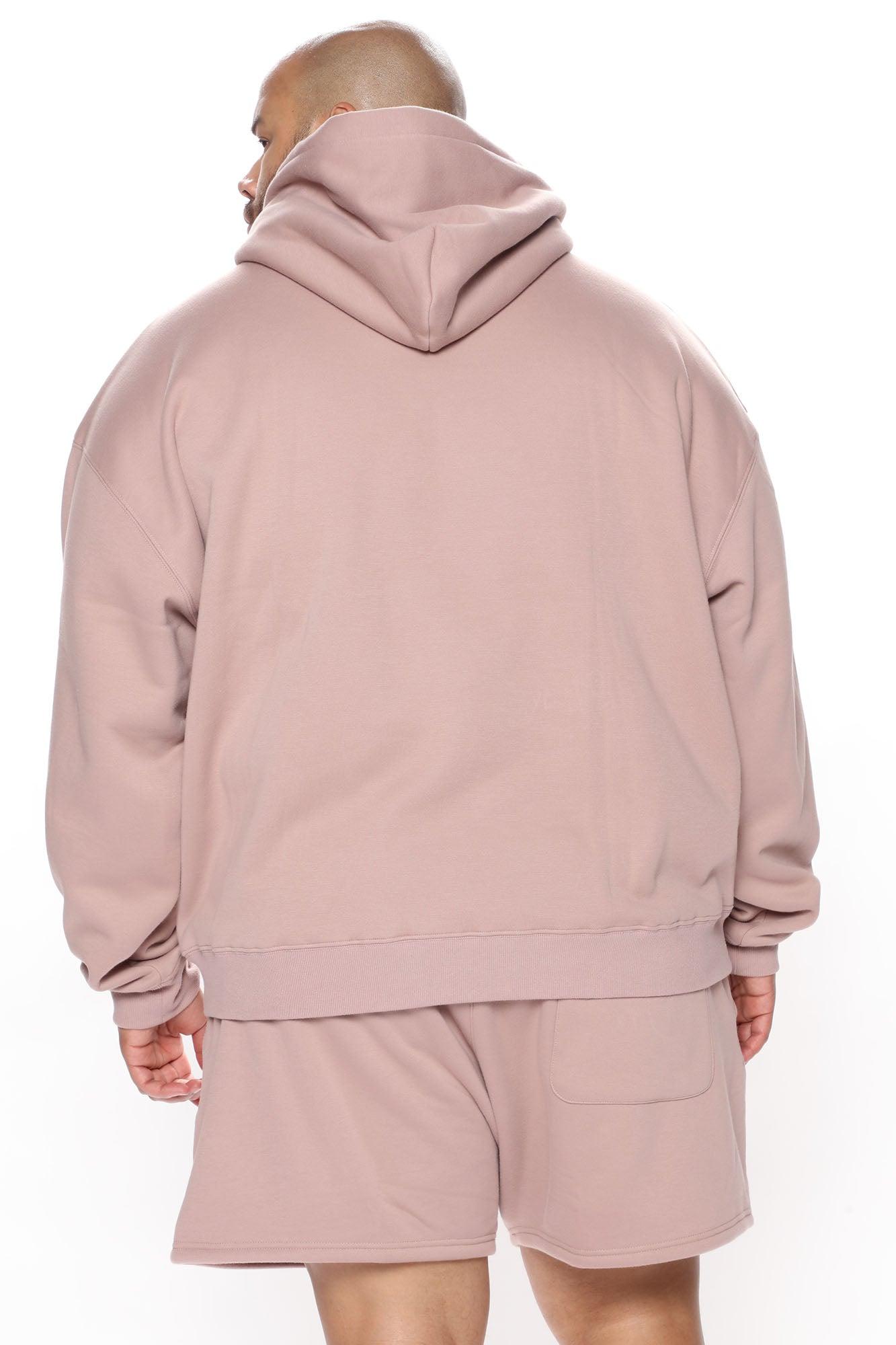 Tyson Everyday Oversized Hoodie - Mauve Product Image
