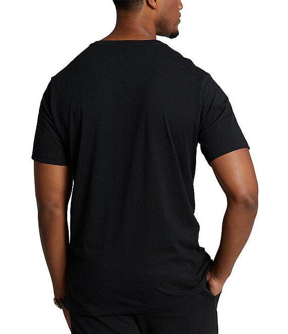 Polo Ralph Lauren Big & Tall Classic Fit Short Sleeve Cotton Jersey V-Neck T-Shirt Product Image