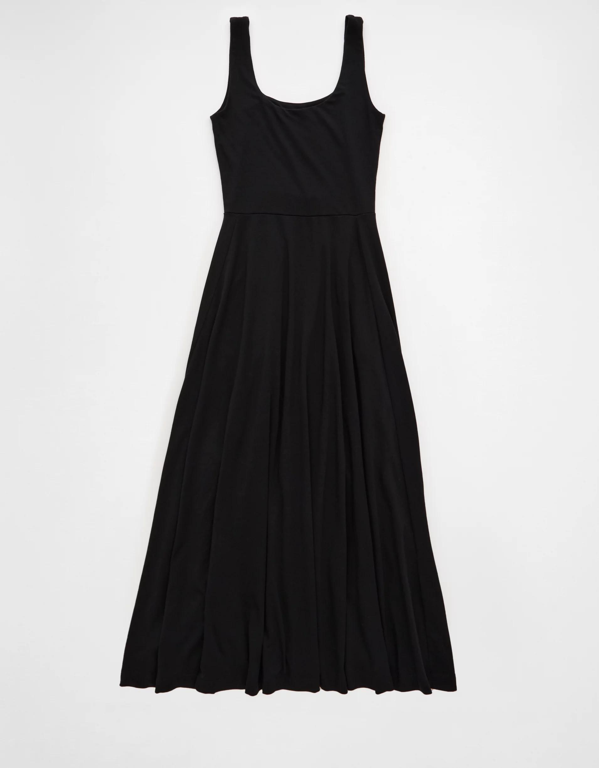 AE Scoop Neck Midi Dress Product Image