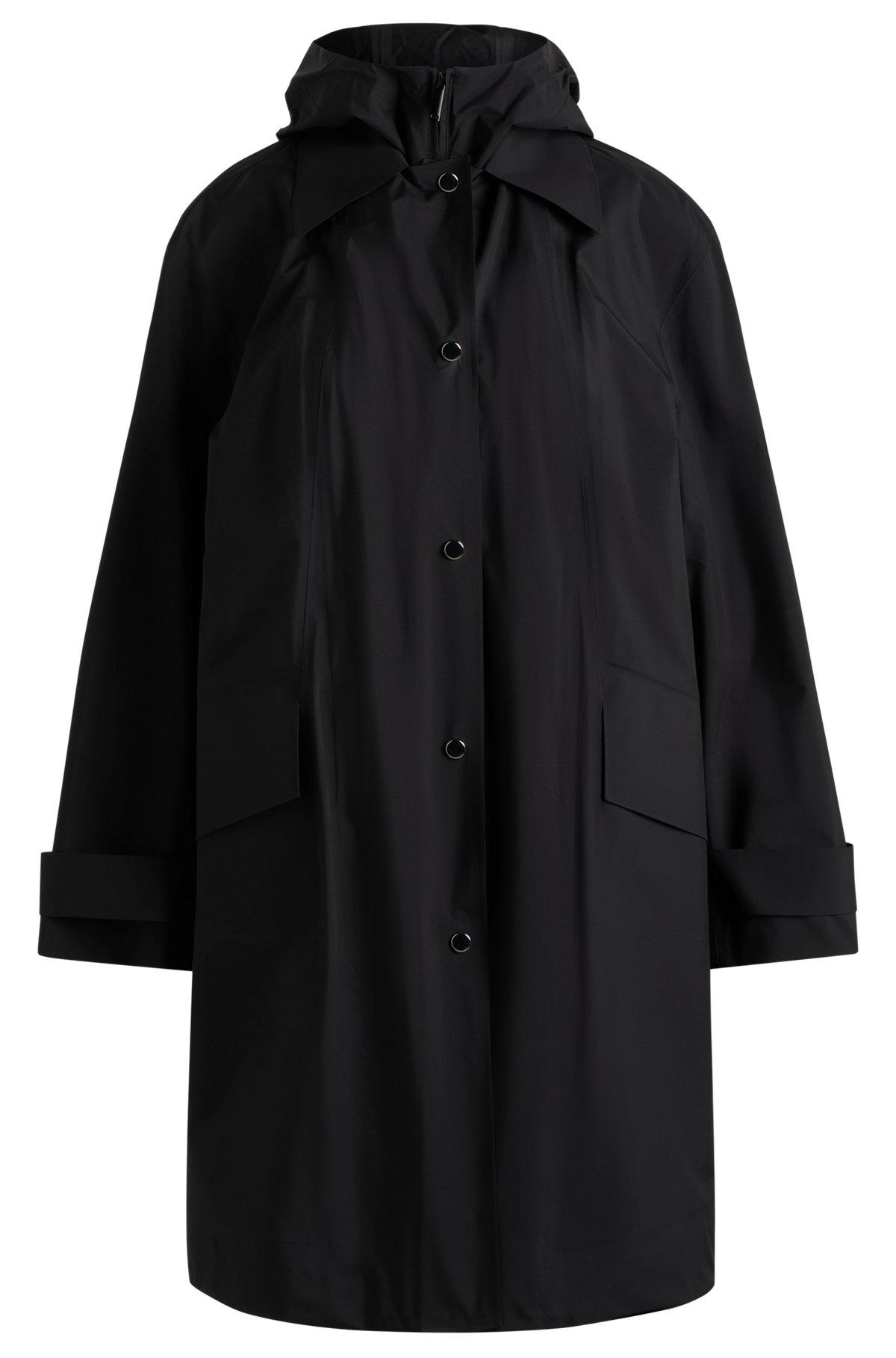 Water-repellent jacket with detachable fleece inner Product Image