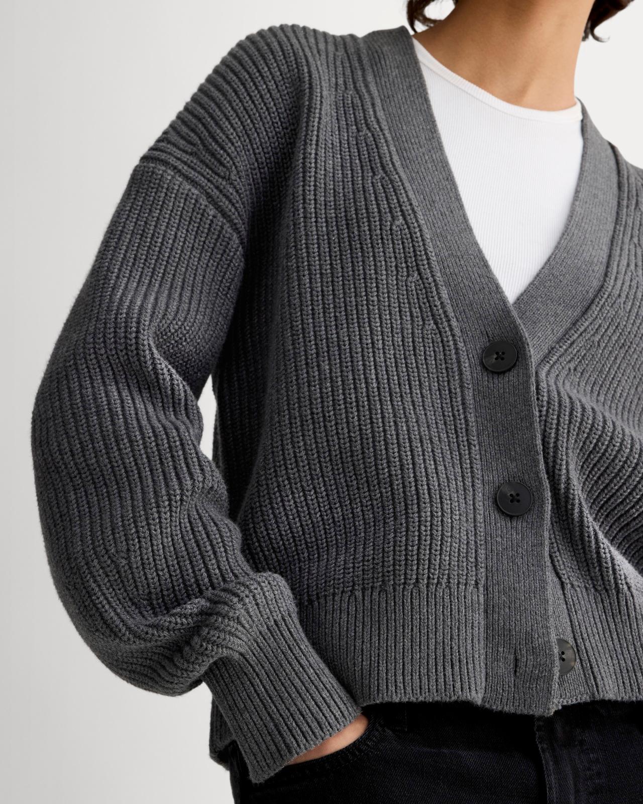Womens Boxy Cardigan in Everyday Cotton by Everlane Product Image