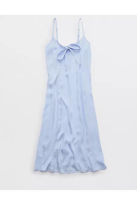 Aerie Satin Midi Dress Women's Product Image