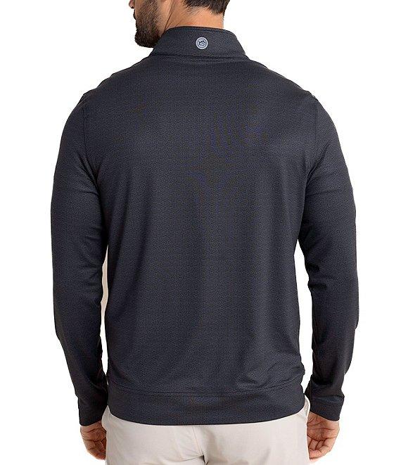 Southern Tide Performance Stretch Cruise Geo Print Quarter-Zip Pullover Product Image