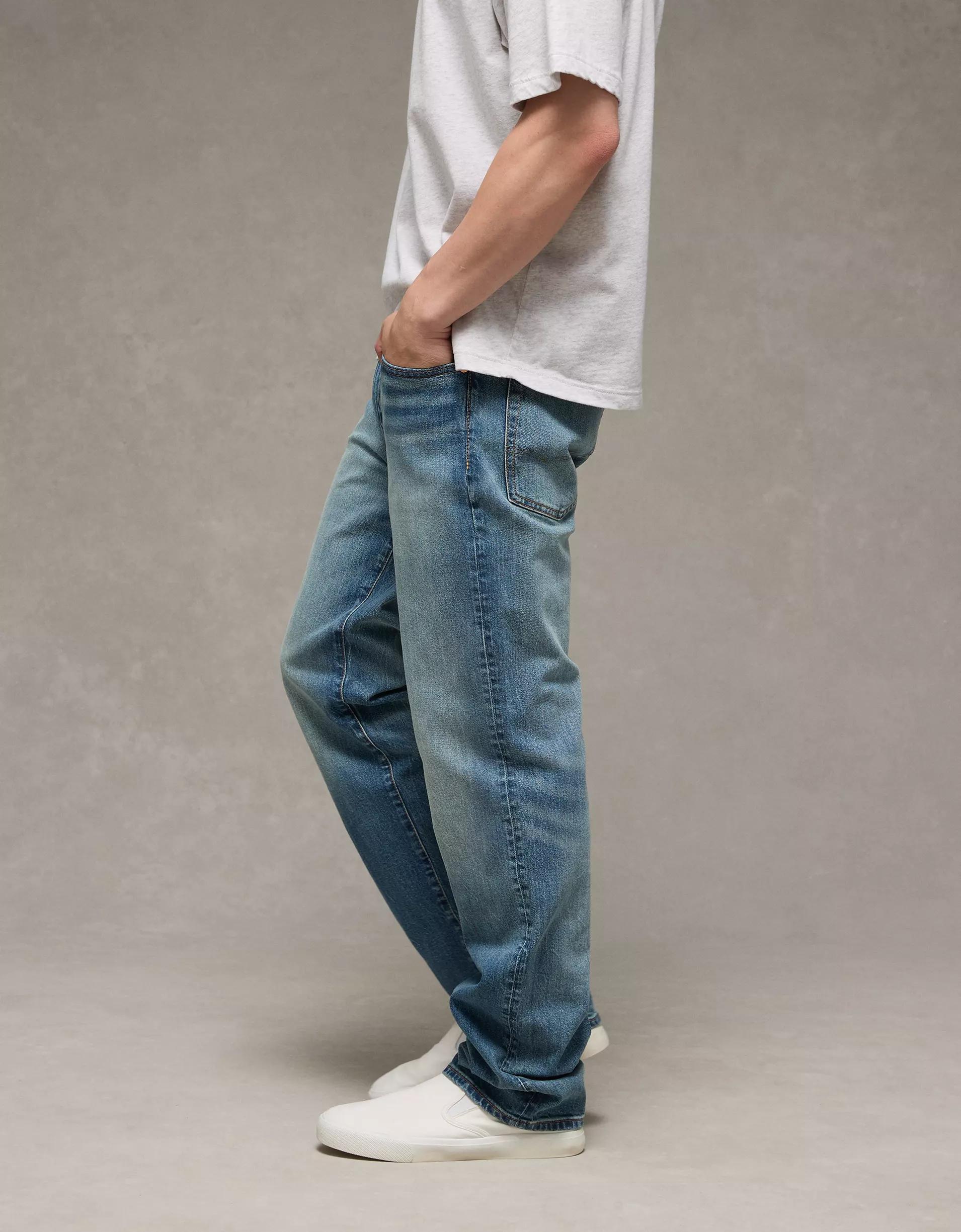 AE EasyFlex +TENCEL™ Fibers Relaxed Straight Jean Product Image