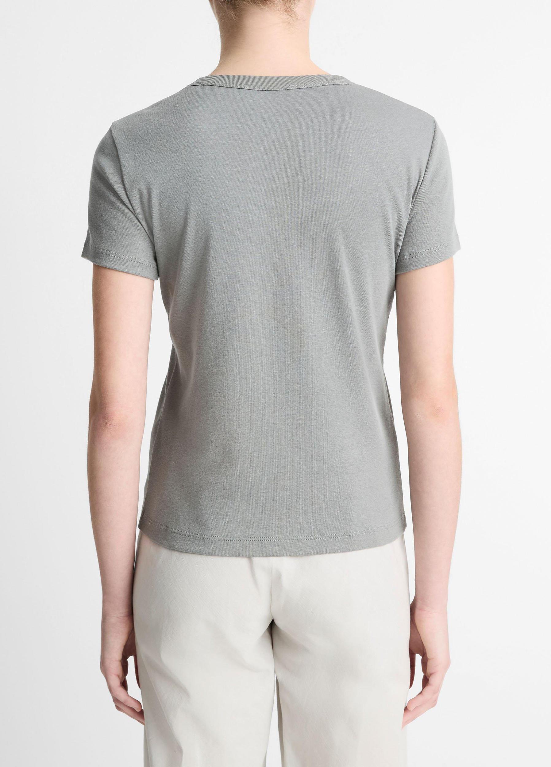 Pima Cotton-Blend '90s Shrunken T-Shirt Product Image